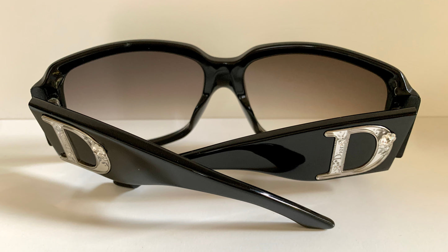 Christian Dior Vintage Sunglasses - Boudoir 1 black strass frame