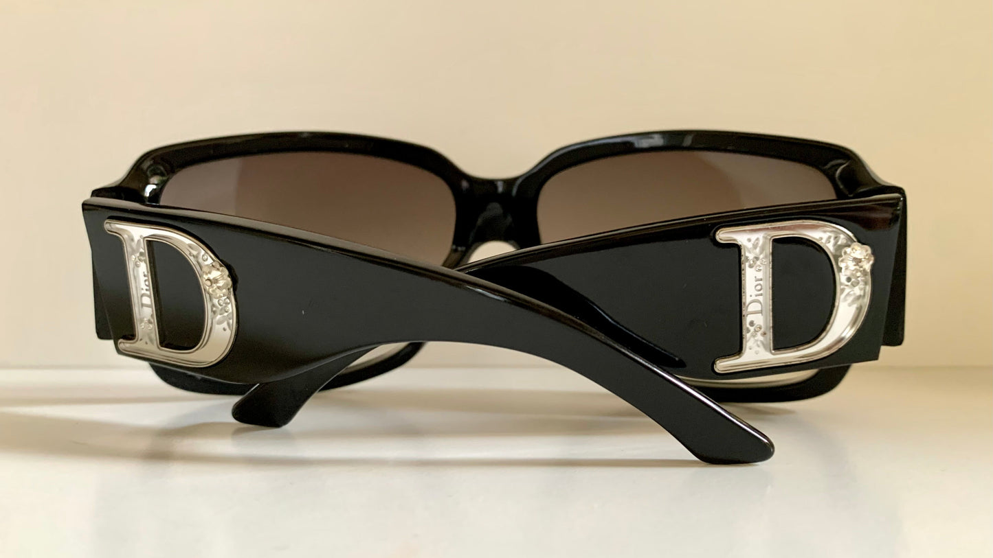 Christian Dior Vintage Sunglasses - Boudoir 1 black strass frame