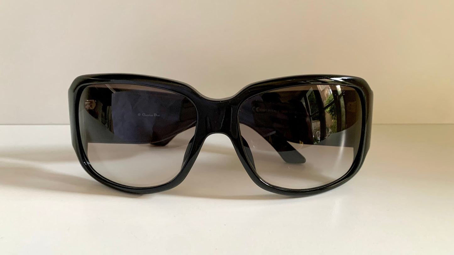 Christian Dior Vintage Sunglasses - Boudoir 1 black strass frame