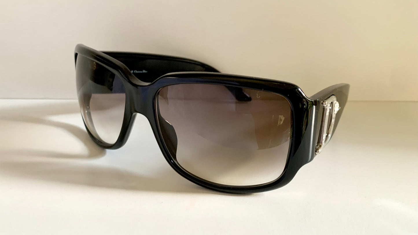 Christian Dior Vintage Sunglasses - Boudoir 1 black strass frame