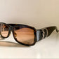 Christian Dior vintage sunglasses - Cottage 3 tortoise  frame, buckle logo