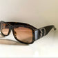 Christian Dior vintage sunglasses - Cottage 3 tortoise  frame, buckle logo