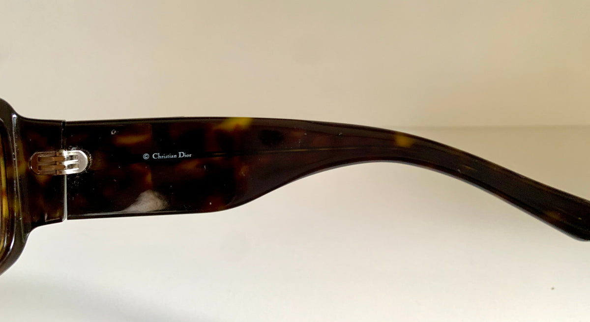 Christian Dior vintage sunglasses - Cottage 3 tortoise  frame, buckle logo