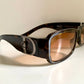 Christian Dior vintage sunglasses - Cottage 3 tortoise  frame, buckle logo
