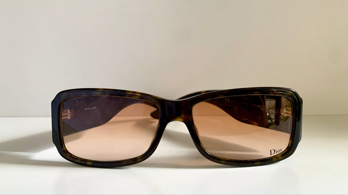 Christian Dior vintage sunglasses - Cottage 3 tortoise  frame, buckle logo