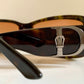 Christian Dior vintage sunglasses - Cottage 3 tortoise  frame, buckle logo