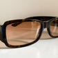 Christian Dior vintage sunglasses - Cottage 3 tortoise  frame, buckle logo