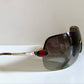 Gucci 00s vintage sunglasses - shield frame with Gucci logo
