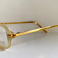 Vintage Gianfranco Ferre 00s frame - white gold filled Y2K eyewear