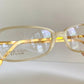 Vintage Gianfranco Ferre 00s frame - white gold filled Y2K eyewear