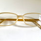Vintage Gianfranco Ferre 00s frame - white gold filled Y2K eyewear