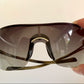 Gucci 00s vintage sunglasses - shield frame with Gucci logo