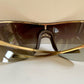Gucci 00s vintage sunglasses - shield frame with Gucci logo