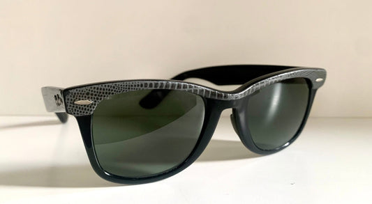 Ray Ban B&L USA vintage sunglasses -  Wayfarer I Leathers