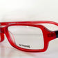 Vintage Gianfranco Ferre 00s frame - red square Y2K eyewear