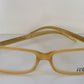 Vintage Ferre 00s frame -  yellow square Y2K eyewear