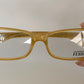 Vintage Ferre 00s frame -  yellow square Y2K eyewear