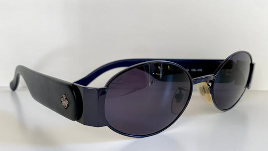 Von Furstenberg 90s vintage sunglasses - MF113 blue frames