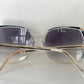 Balenciaga 80s vintage sunglasses - clear and blue square frame