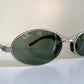 Ray Ban B&L - W2177 Orbs oval silver frame vintage sunglasses