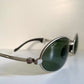 Ray Ban B&L - W2177 Orbs oval silver frame vintage sunglasses