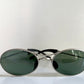 Ray Ban B&L - W2177 Orbs oval silver frame vintage sunglasses