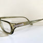 Christian Dior 80s vintage glasses - 2075 half moon reading frames