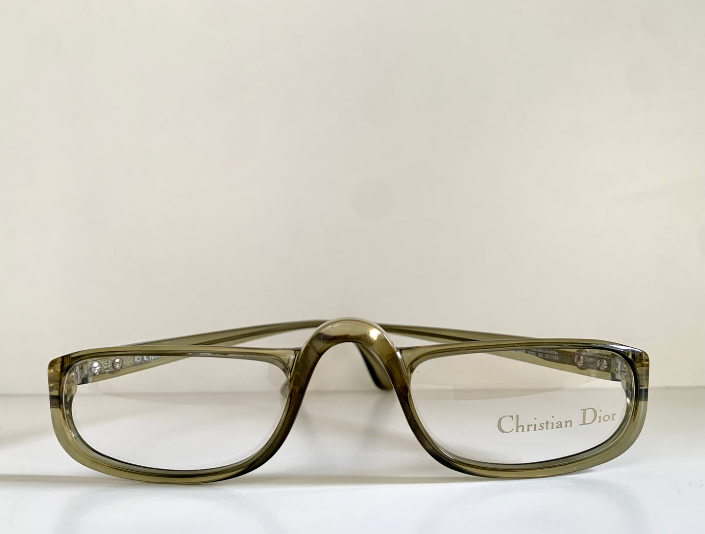 Christian Dior 80s vintage glasses - 2075 half moon reading frames