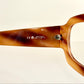 Christian Dior 90s vintage glasses - XL brown frames
