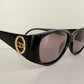 Christian Dior Vintage Sunglasses - 2853 black textured frames