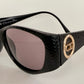 Christian Dior Vintage Sunglasses - 2853 black textured frames