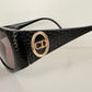 Christian Dior Vintage Sunglasses - 2853 black textured frames