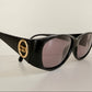 Christian Dior Vintage Sunglasses - 2853 black textured frames