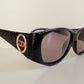 Christian Dior Vintage Sunglasses - 2853 black textured frames