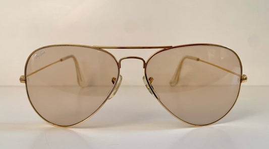 Ray Ban B&L - Aviator 58mm changeables photochromic vintage sunglasses