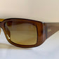Christian Dior Vintage Sunglasses - 00s Dior Paris Moscou brown rectangle frames