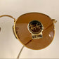 Ray Ban B&L USA - Chromax Round metals W2053 80s vintage sunglasses