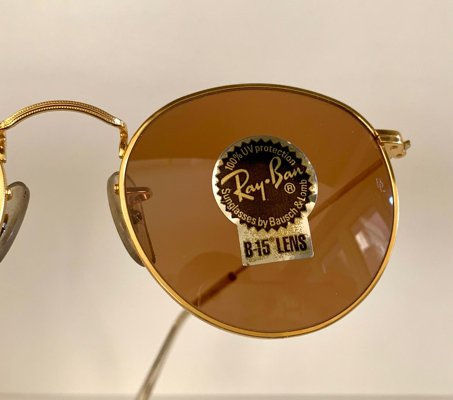 Ray Ban B&L USA - Chromax Round metals W2053 80s vintage sunglasses