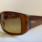Christian Dior Vintage Sunglasses - 00s Dior Paris Moscou brown rectangle frames