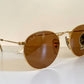 Ray Ban B&L USA - Chromax Round metals W2053 80s vintage sunglasses