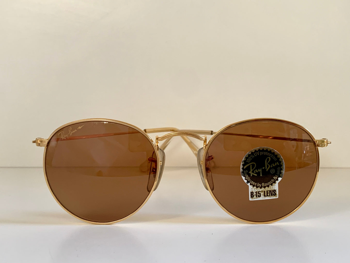 Ray Ban B&L USA - Chromax Round metals W2053 80s vintage sunglasses