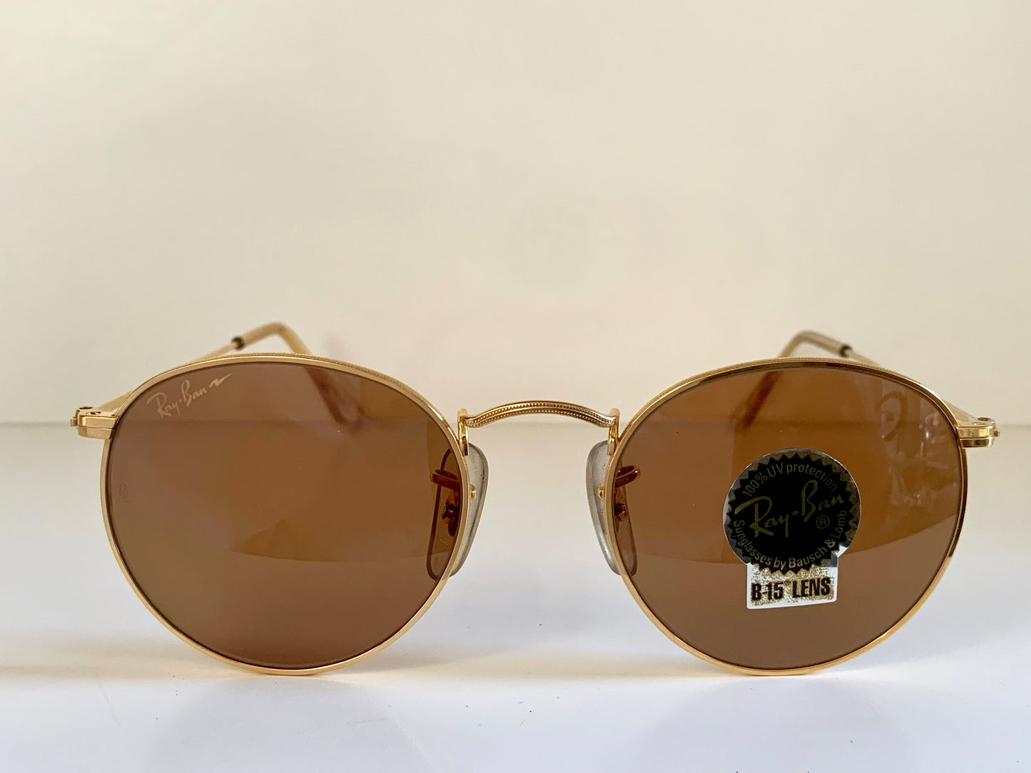 Ray Ban B&L USA - Chromax Round metals W2053 80s vintage sunglasses