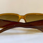 Christian Dior Vintage Sunglasses - 00s Dior Paris Moscou brown rectangle frames