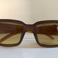 Christian Dior Vintage Sunglasses - 00s Dior Paris Moscou brown rectangle frames
