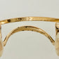 Ray Ban B&L USA vintage sunglasses - 80s W1532 Deco Metals golden frame