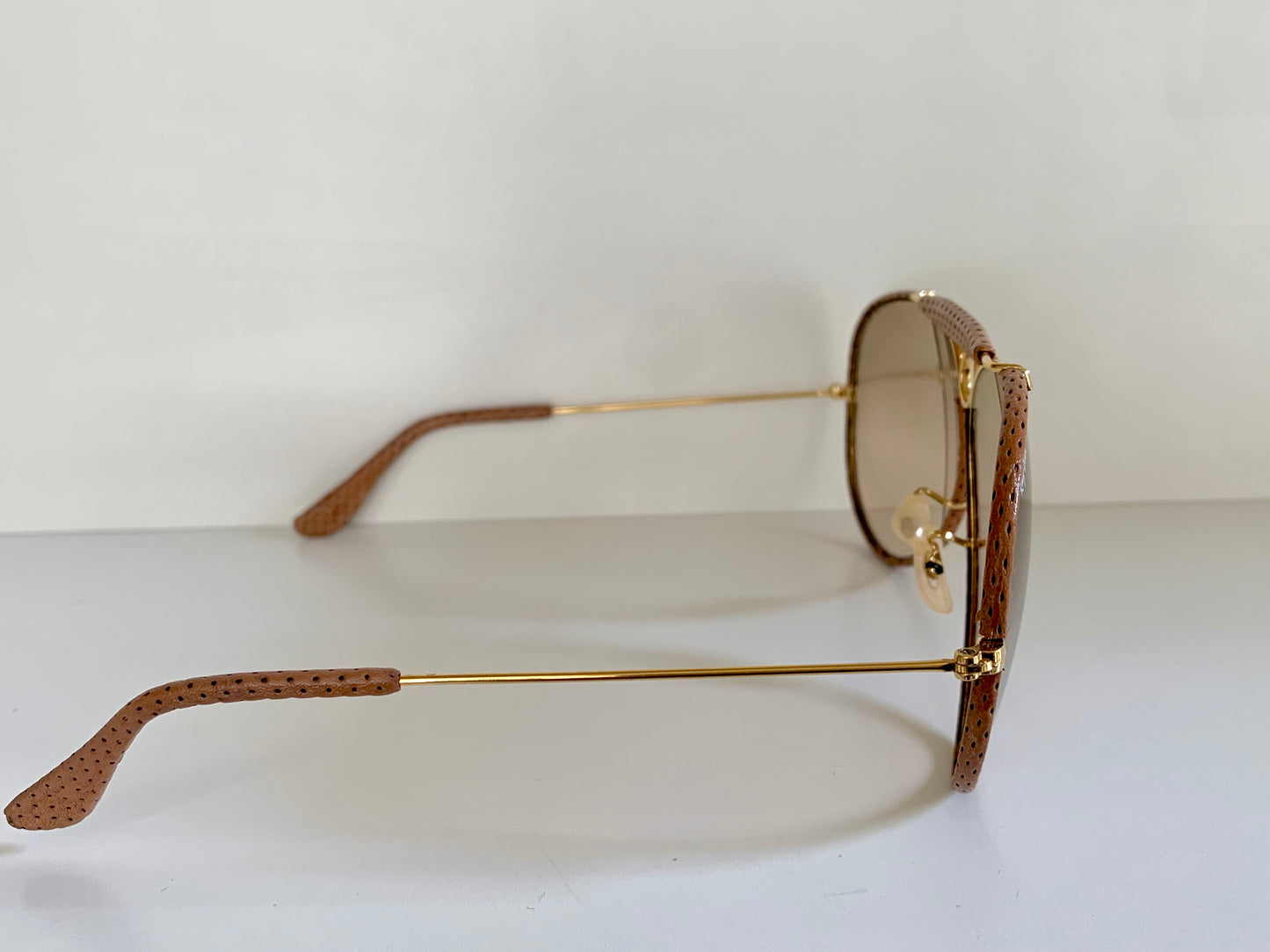 Ray Ban B&L Leathers Shooter 62mm vintage sunglasses