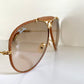 Ray Ban B&L Leathers Shooter 62mm vintage sunglasses