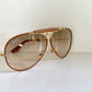 Ray Ban B&L Leathers Shooter 62mm vintage sunglasses