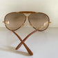 Ray Ban B&L Leathers Shooter 62mm vintage sunglasses