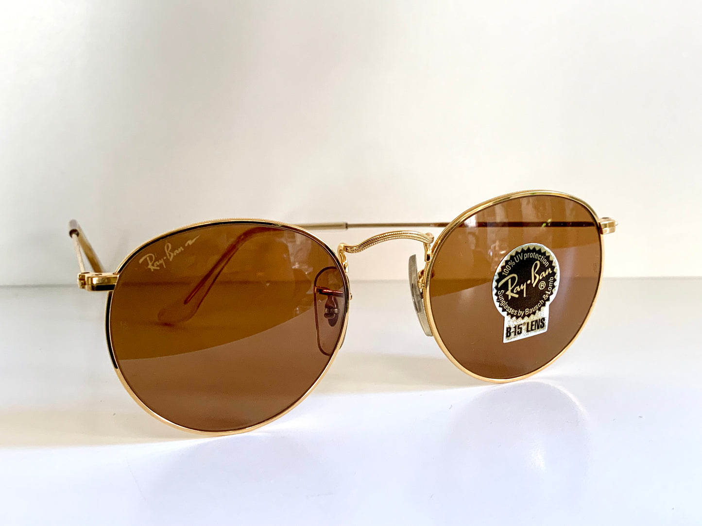 Ray Ban B&L USA - Chromax Round metals W2053 80s vintage sunglasses